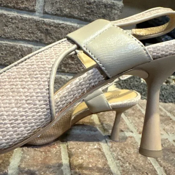 Donald Pliner Elliemay Nylon Mesh Leather Lining Slingback - Picture 4 of 10